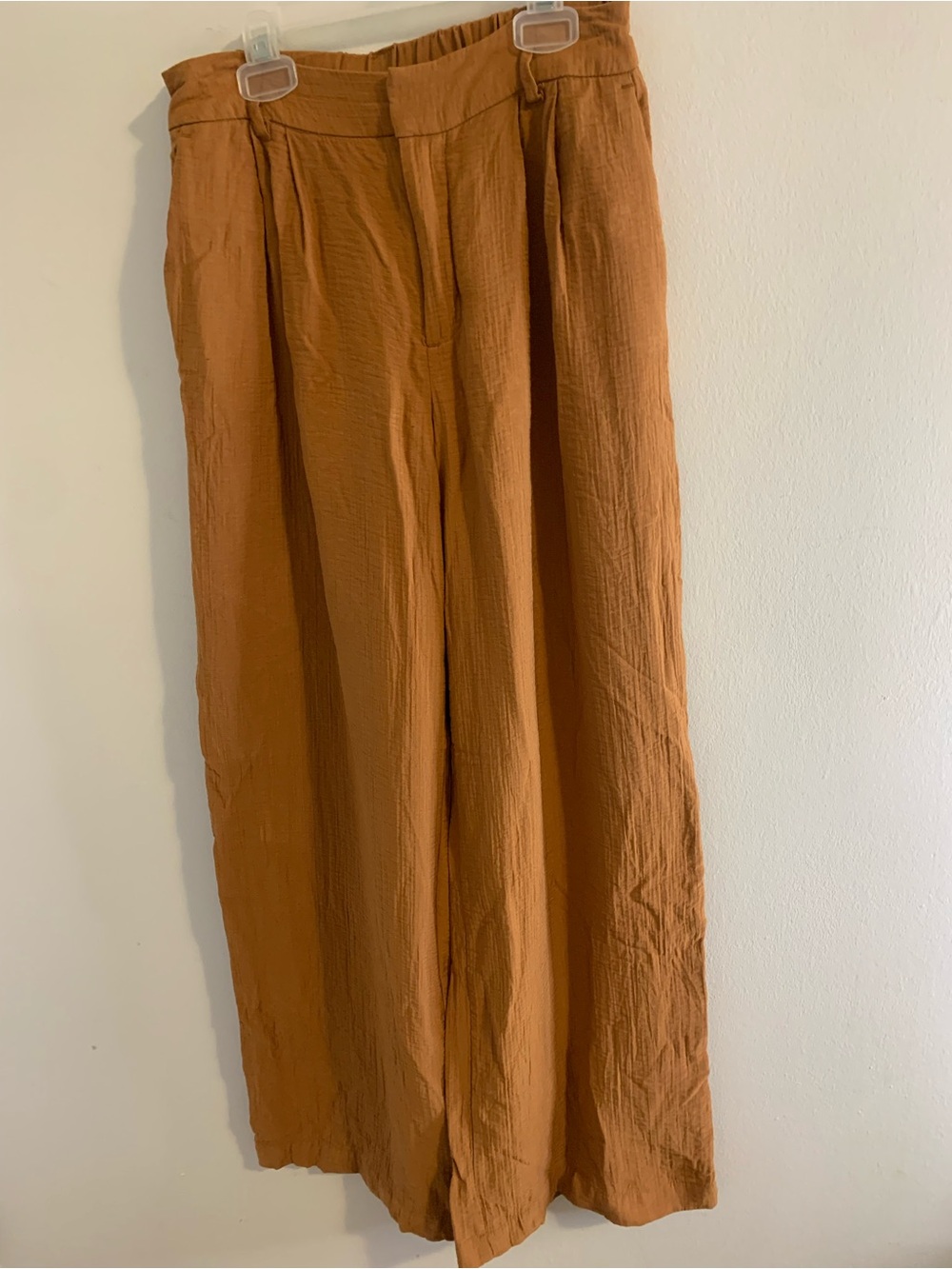 a new day Rust Tan Wide-Leg Chinos